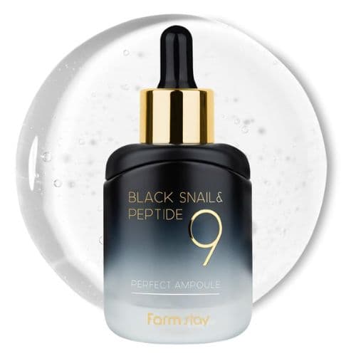 Sérum stimulant l'éclat et réparateur de la barrière cutanée BLACK SNAIL & PEPTIDE 9 35ml
