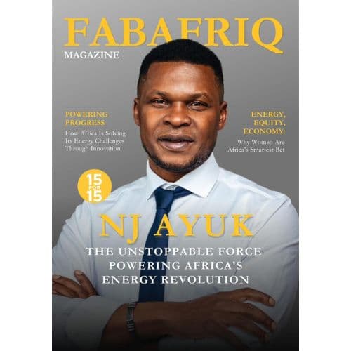 Fabafriq Magazine NJ AYUK Energising Africa édition