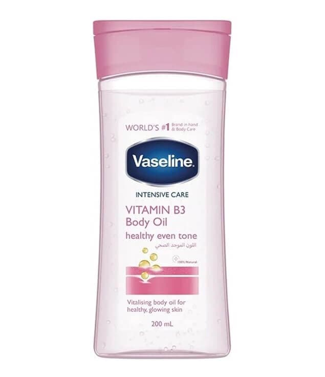 Huile corporelle vitamine B3 de VASELINE 200ml