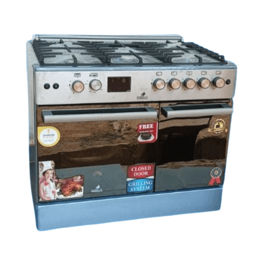 Cuisinière EUROLUX, full option, petit four, 5 bruleurs, 60X90cm, garantie 6mois