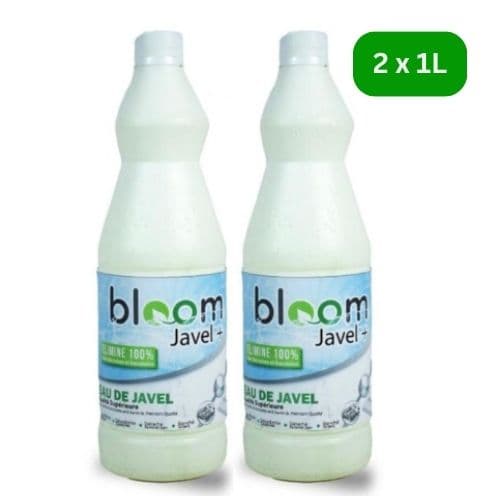 Eau de Javel BLOOM 1L x 2 bouteilles