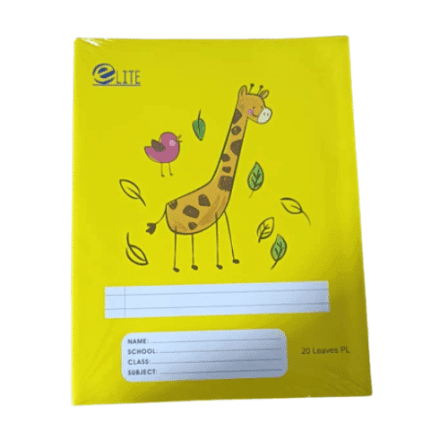Cahier ELITE Girafes 20 Leaves PL